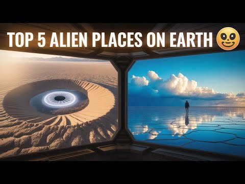 🌍 Top 5 Alien-Looking Places on Earth – Which One Shocks You the Most? 👽