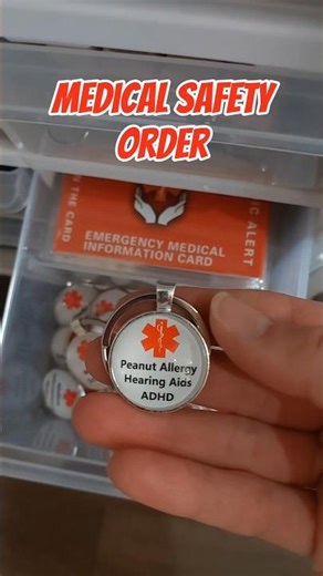 Just some items from my medical safety range!