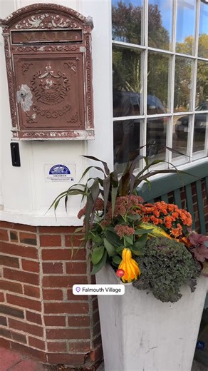 Follow us down Main Street on a beautiful autumn morning ✨ | Falmouth Village