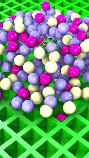 brainrot face ball falling Apples 45 pcs #roblox #satisfying