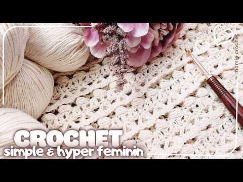 💖 TOPDOWN ELARIEL, CROCHET FACILE ET IRRÉSISTIBLE 😱 @MamieCrochet