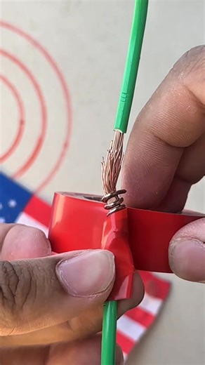 4.2K views | Hard-level wiring trick for a clean and safe splice every time. Electrician goes full pro mode on wire splicing! #Electrician #HomeFix #DIY #Repair #USA | Master of Solution | Facebook