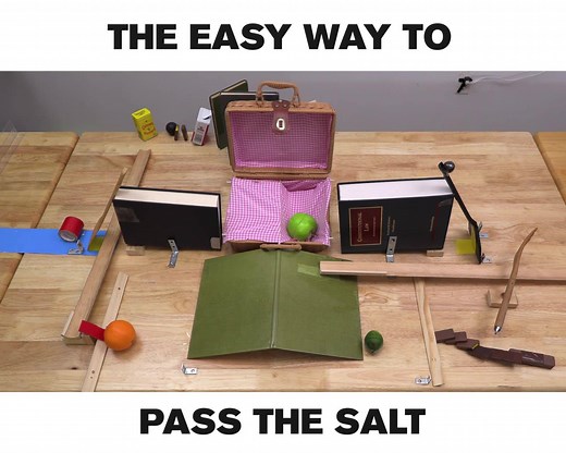 An easy dinner hack when you need someone to pass the salt. | Joseph's Machines