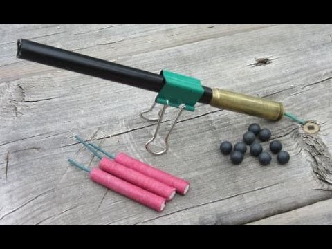 Make an Easy Firecracker Cannon | Old Bullet Cartridge $2