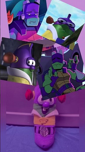 DONNIE = LARRYBOY | ROTTMNT x VEGGIETALES EDIT / SPEEDPAINT