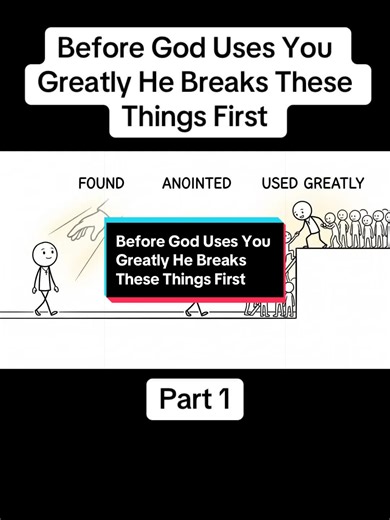 Before God Uses You Greatly He Breaks These Things First | part 1 #holyspirit #howtopray #chirstianmotivation #romans8 #breaks
