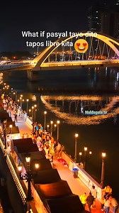 2.9M views · 37K reactions | Free Entrance + Festive Ambiance/Sunset View+Street Foods = Pasig River Esplanade Pasig: Bigyang Buhay Muli (PBBM) project, is a riverside esplanade located in Manila, Philippines.(Source:Wikipedia) #PasigRiverEsplanade #PasigRiver #jonesbridge #BinondoIntramurosBridge | Naldsgala TV | Facebook
