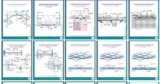 Detail False Ceiling DWG
