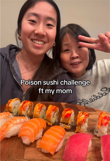 Poison Sushi Challenge with My Mom: Hilarity Ensues
