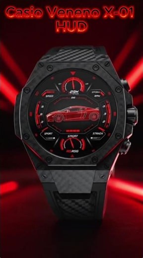 Casio Veneno X 01 HUD | This Lamborghini-inspired Casio watch is insane | Watch Design Master