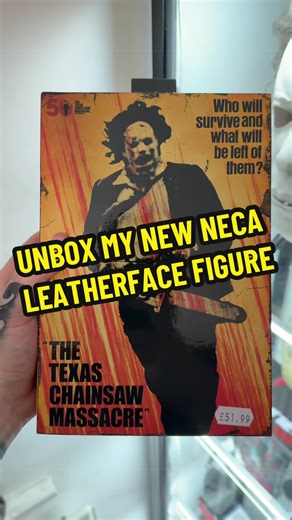 I picked up this Neca ultimate Texas chainsaw massacre 50th anniversary figure recently from forbidden planet for my leatherface display. The display is starting to take shape now as you’ll see in a later video ———————————————— #leatherface #neca #texaschainsaw #texaschainsawmassacre #50thanniversary