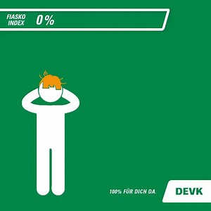 Zum Glück sind bald wieder die Profis am Werk. 🙈😅 | DEVK