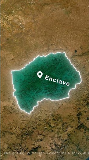 Countries Inside Other Countries