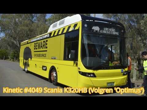 Kinetic #4049 Scania K320HB (Volgren 'Optimus')