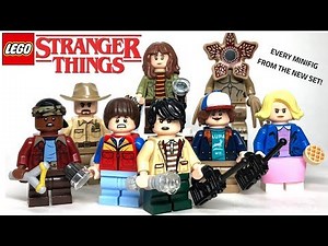 LEGO STRANGER THINGS - ALL OFFICIAL MINIFIGURES REVIEWED!