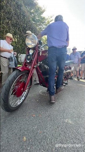 The 5000cc Flying Millyard Superbike! #classicmotorcycle