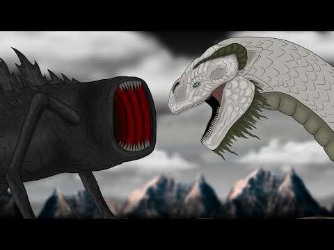 Sea Eater Zilla vs World Serpent [Monster Battle Royale]