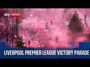 Liverpool FC's victory parade after Premier League win