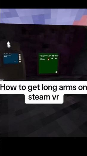 How to get long arms on steam vr gorilla tag!