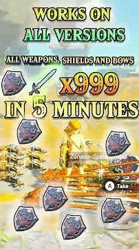 EASIEST, FASTEST weapon, shield, bow Duplication GLITCH 2025 in Tears of the Kingdom All versions