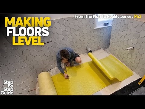 How To Professionally Level Uneven Floors | For Beginners