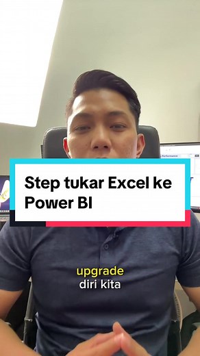 Step tukar Excel ke Power BI