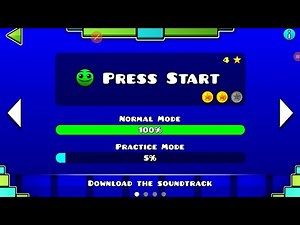 "Press Start" - 1st level - Geometry Dash SubZero