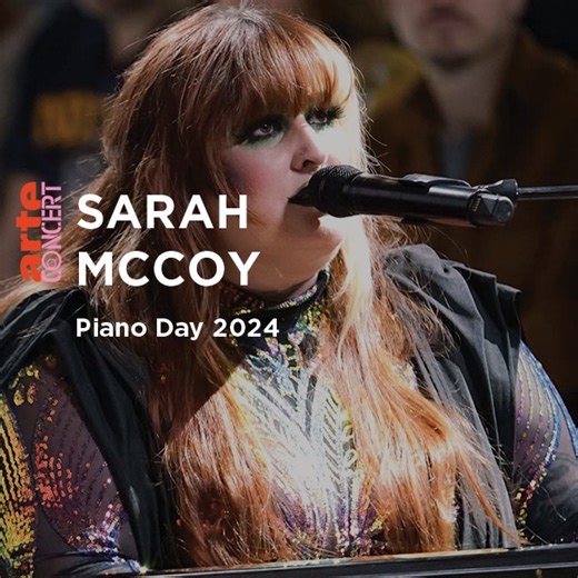 Mit ihrer bunten Persönlichkeit und ihren emotionsgeladenen Liedern kann die Piano-Blues-Sängerin Sarah McCoy nur einen bleibenden Eindruck hinterlassen. Ihr Konzert beim Piano Day 2024 ist hier zu sehen: so.arte/PD24_McCoy | ARTE Concert