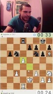 A VECES SE GANA Y OTRAS VECES NO AJEDREZ BALA #29