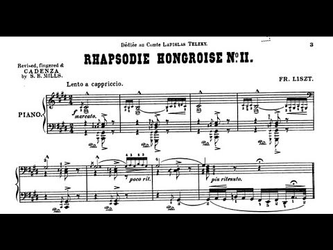 Hungarian Rhapsody No. 2 - Franz Liszt | Full Audio and Score