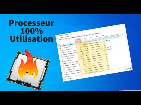 Comment resoudre le probleme processeur utilisé au maximum -Tuto