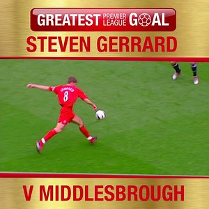 1.3M views · 5.2K shares | GERRARD! ⚽ Our greatest Premier League goal, as voted by you! | Liverpool FC | Facebook