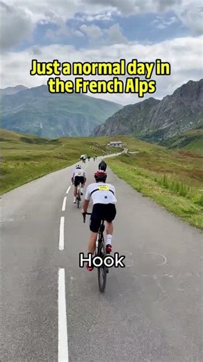 Just a normal day in the French Alps 🙌