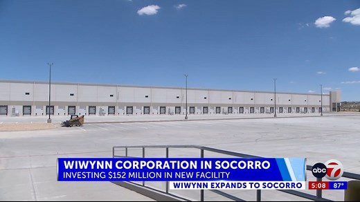 Wiwynn Corporation investing $152 million in new Socorro facility