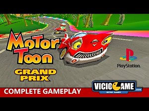 🎮 Motor Toon Grand Prix (PlayStation) Complete Gameplay
