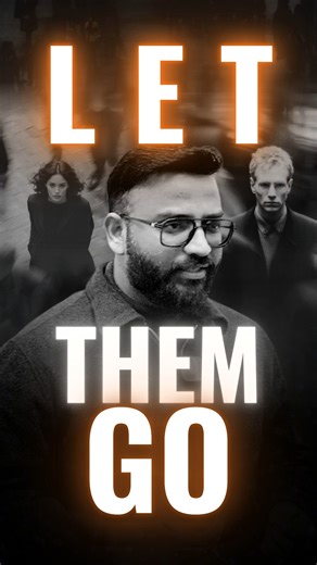 It's painful, but let them go.