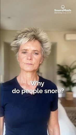 Why do people snore?