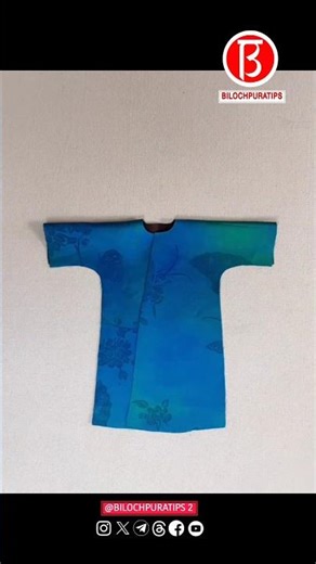 Here's a tutorial on how to cut a traditional cross-collar robe! Give it a try!