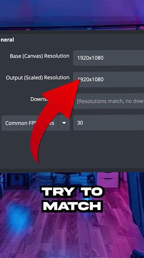 Your Stream Looks Blurry? Fix This in 10 Seconds (OBS)