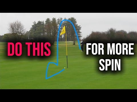 How to get more BACKSPIN on pitch shots…