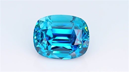 💎 Electric Blue Zircon – Cambodia A stunning 19.92 Ct Blue Zircon sourced from Cambodia, displaying that classic vivid electric-blue color and exceptional brilliance that zircon lovers appreciate. Expertly cut in a beautiful cushion shape to maximize fire and sparkle. As is standard in the trade, the color has been achieved through traditional heat treatment, a widely accepted practice for blue zircon. ✨ Size: 19.92 Carats 📍 Origin: Cambodia 🔥 Treatment: Heat (standard for blue zircon) Large,
