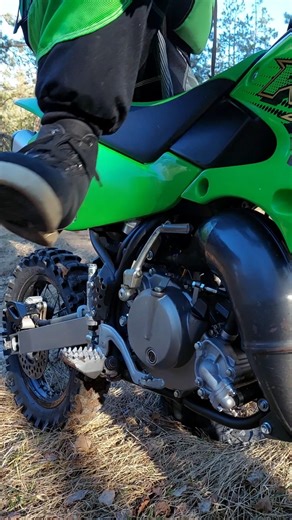 Kawasaki KX65 2-Stroke / Kickstart / Acceleration / Wide Open