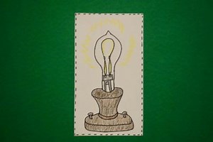 Let's Draw Edison's 1st Light bulb!