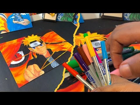Naruto & Kurama Drawing Tutorial | Easy Step by Step Guide