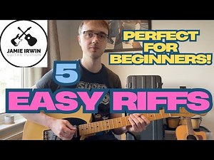 5 Easy Guitar Riffs For Beginners *WITH TAB*