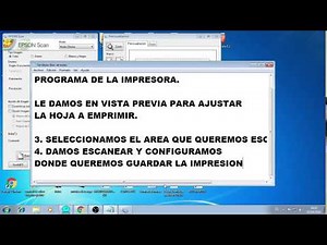 COMO ESCANEAR EN IMPRESORA EPSON L210