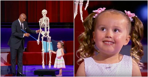 Brielle Milla and Steve Harvey on ‘Little Big Shots'