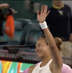 Watch the Game Highlights from Zheng Qinwen vs. Taylor Townsend from the 2025 Miami Open. | WTA