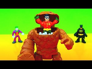 Joker steals Batman Bat Suit Robin uses Clayface to get it back