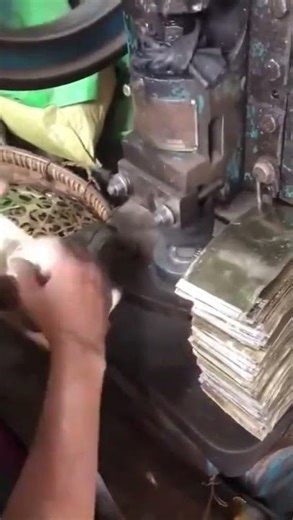 Beer bottle cap making process